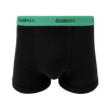 Green & Black - Mens Boxer Shorts