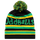 Black / Green / Yellow - Bobble Hat