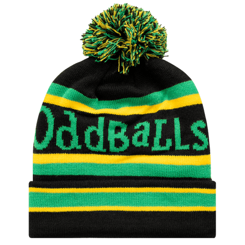Black / Green / Yellow - Bobble Hat
