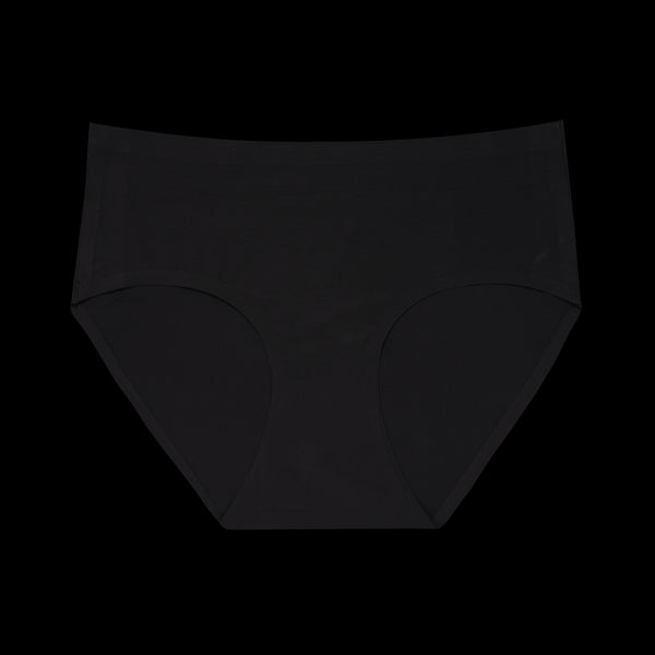 Classic Black - Seamless Full Briefs