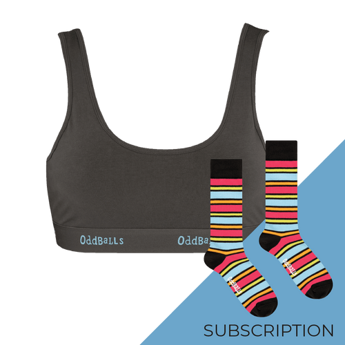 Women's Plain Bralette Subscription - Monthly (Free Socks + Free Delivery!)