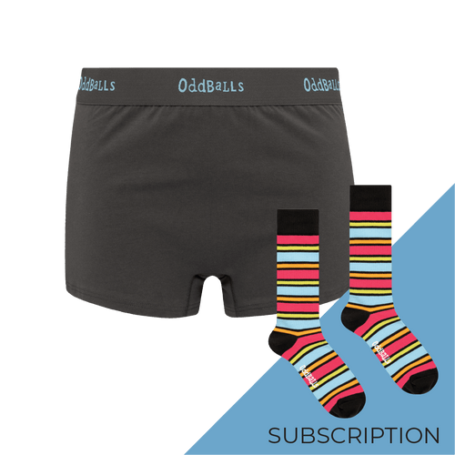 Women's Plain Cotton Boxer Shorts Subscription - Monthly (Free Socks + Free Delivery!)