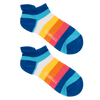 Blue Stripes - Ankle Socks