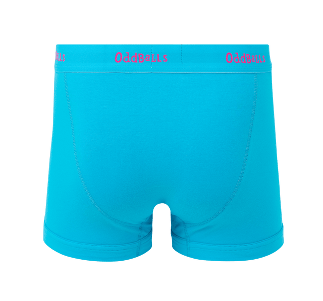Blue/Pink - Vodafone - Mens Boxer Shorts