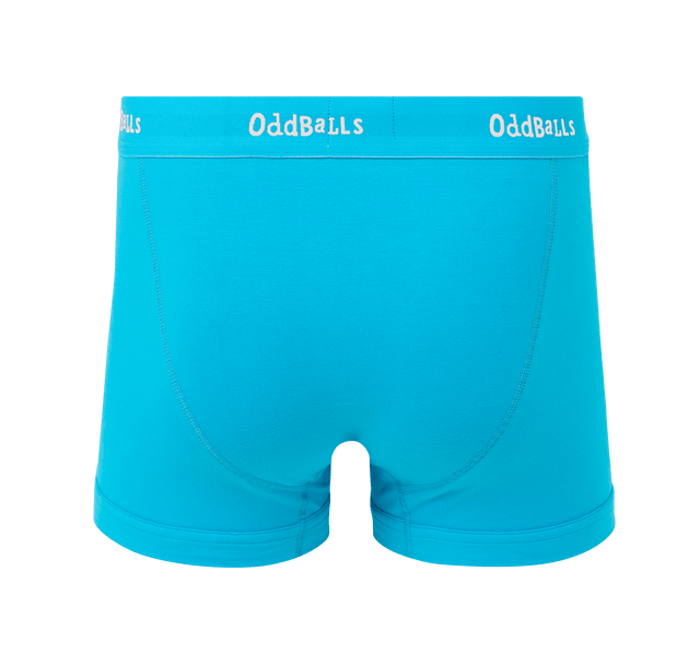 Blue/White- Vodafone - Mens Boxer Shorts