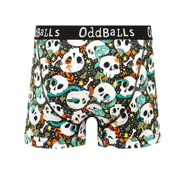 Skulls - Mens Cotton Boxer Shorts