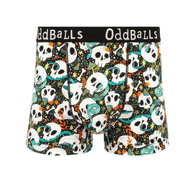 Skulls - Mens Cotton Boxer Shorts