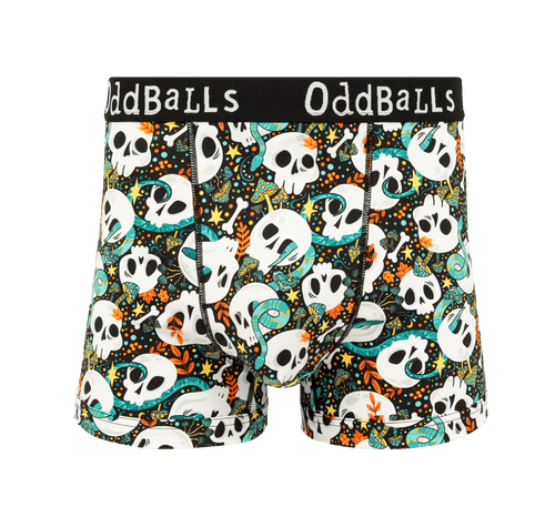 Bones - Mens Cotton Boxer Shorts