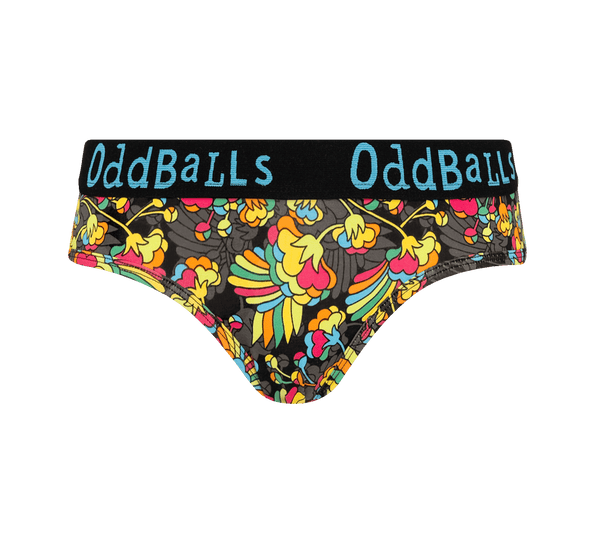 Women's Patterned Brief Knickers Subscription - 12 Month Prepaid (Free Socks + Free Delivery!)