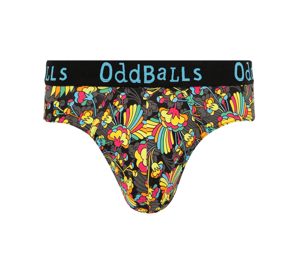 Men's Patterned Cotton Briefs Subscription - 3 Months Prepaid (Free Socks + Free Delivery!)
