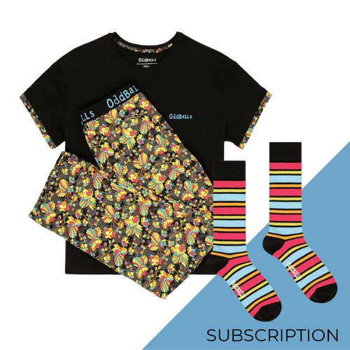 Women's Long Pyjamas Set Subscription - Monthly Pyjamas (Free Socks + Free Delivery!)
