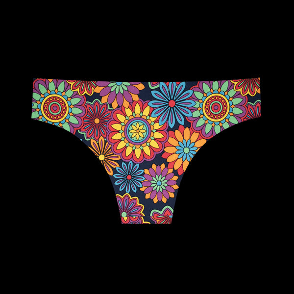 Vibrant Vibes Bundle - Ladies Seamless Brazilian Briefs 12 Pack Bundle