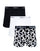 Cow print cotton boxer shorts 3 pack