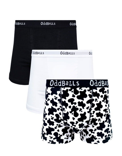 ASOS cotton boxer shorts 3 pack