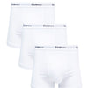 Plain cotton boxer shorts 3 pack