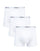Plain cotton boxer shorts 3 pack