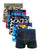 5 Pack cotton boxer shorts