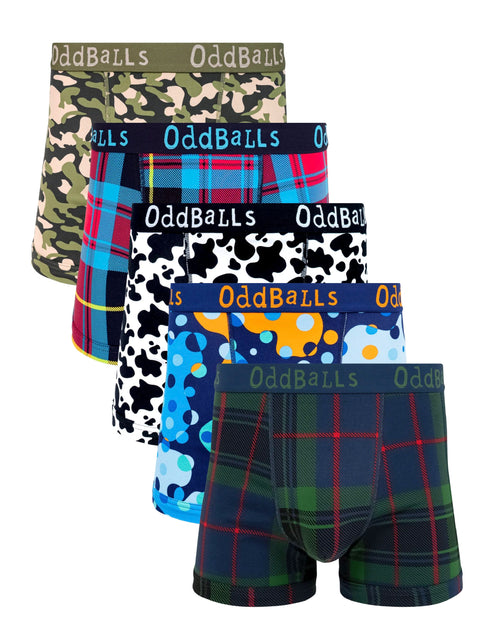 ASOS 5 Pack cotton boxer shorts