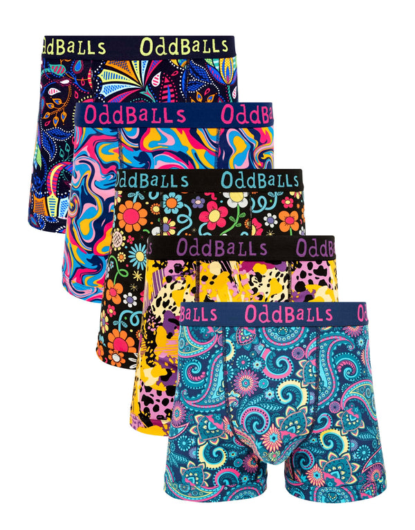 5 Pack cotton boxer shorts