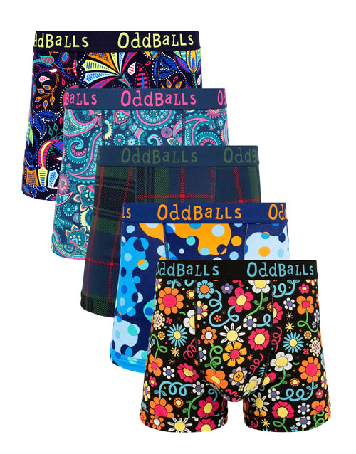 5 Pack cotton boxer shorts
