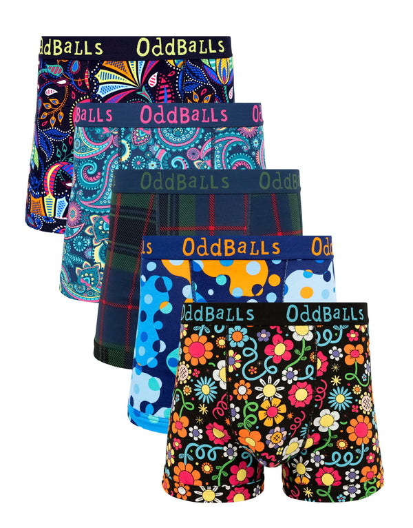 5 Pack cotton boxer shorts