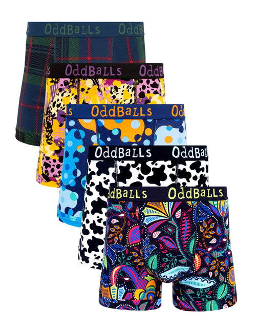 ASOS 5 Pack cotton boxer shorts
