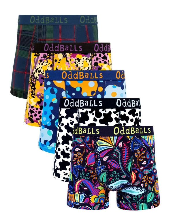 5 Pack cotton boxer shorts