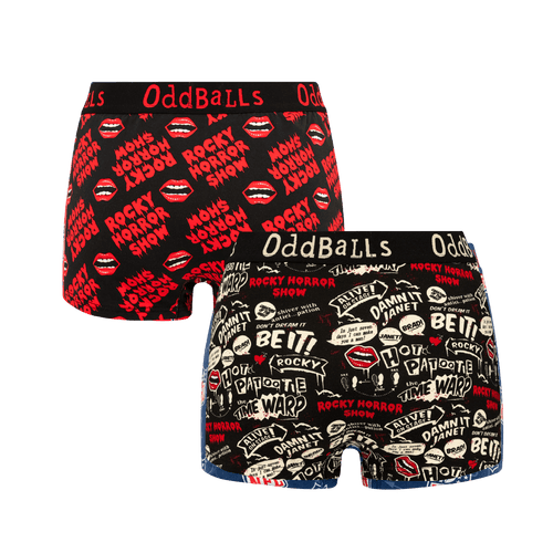 The Rocky Horror Show Bundle - Ladies Boxer Shorts 2 Pack
