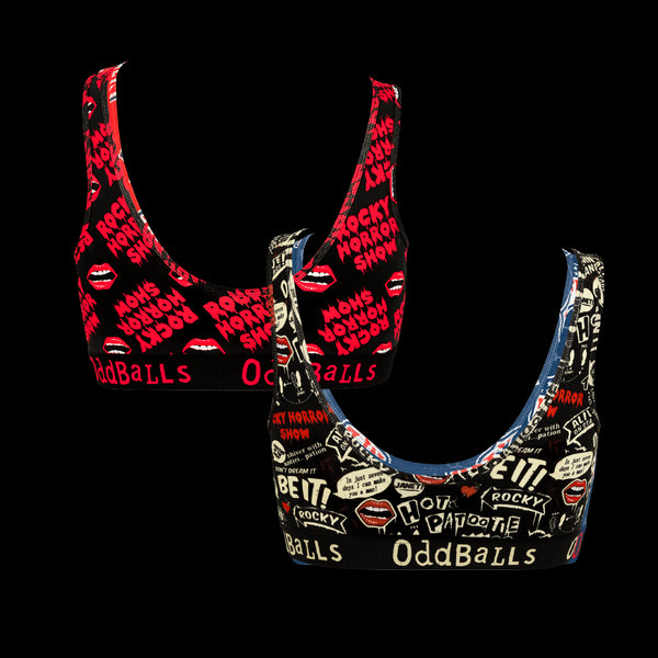 The Rocky Horror Show Bundle - Ladies Bralette 2 Pack