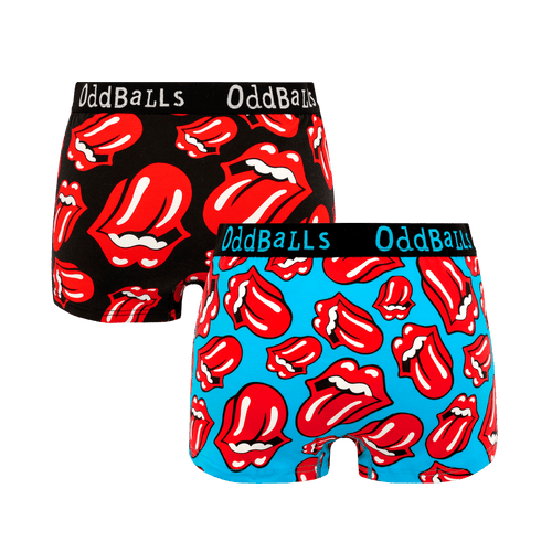 The Rolling Stones Bundle - Ladies Boxer Shorts 2 Pack Bundle