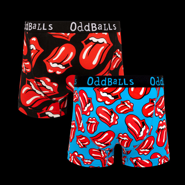 The Rolling Stones Bundle - Mens Boxer Shorts 2 Pack