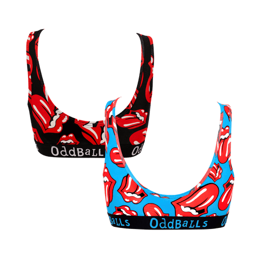 The Rolling Stones Bundle - Ladies Bralette 2 Pack
