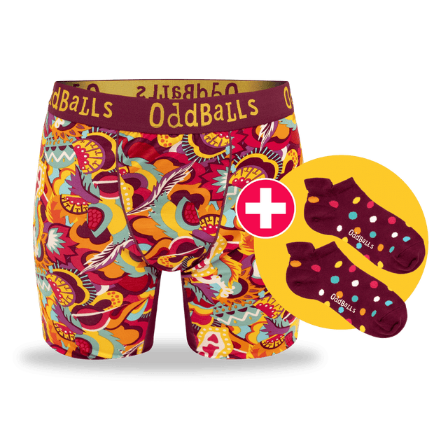 Ladies Bamboo Boxer Shorts & Free Socks - Monthly Subscription
