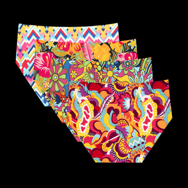 Out of Office Bundle - Ladies Seamless Full Briefs 4 Pack Bundle