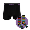 Blackberries Bundle - Mens Cotton Boxer Shorts & Matching Sock