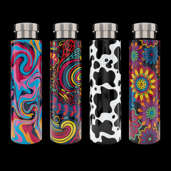 Colourful Commando Bundle - Girls Knickers 3 Pack Bundle + Free Water Bottle