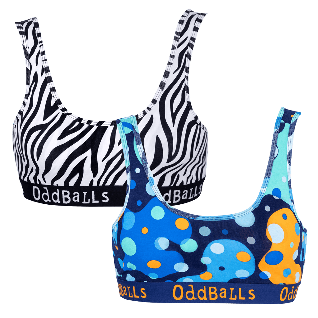 Contrasting Bundle - Ladies Bralette 2 Pack Bundle