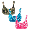 Colourful Commando Bundle - Ladies Bralette 3 Pack Bundle