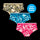 Colourful Commando Bundle - Girls Knickers 3 Pack Bundle + Free Water Bottle