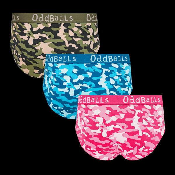 Colourful Commando Bundle - Mens Briefs 3 Pack Bundle