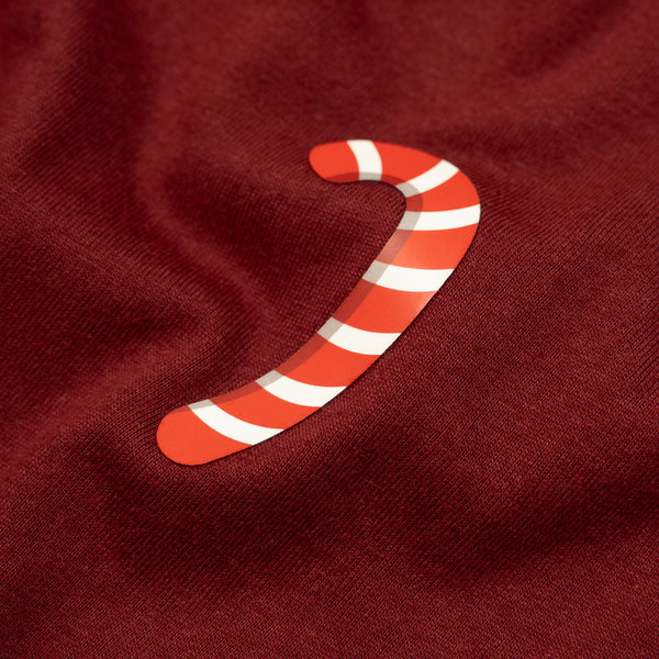 Candy Canes - Kids Short Pyjamas Set (T-Shirt & Shorts)