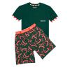 Goolies (Kids) Short Pyjamas - Candy Canes - Shorts & T-Shirt