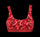 Candy Canes - Ladies Bralette