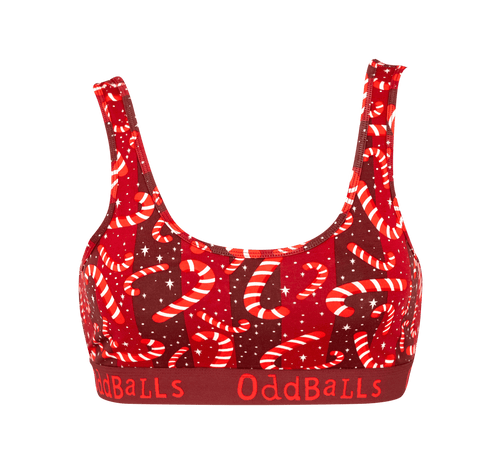 Candy Canes - Ladies Bralette
