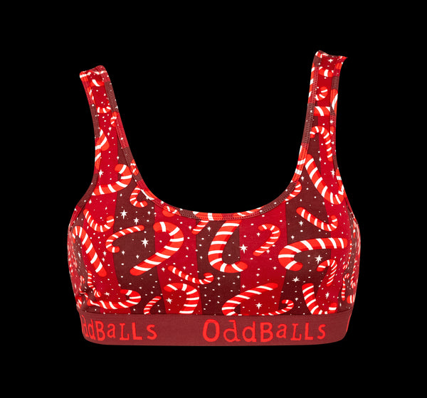 Candy Canes - Ladies Bralette