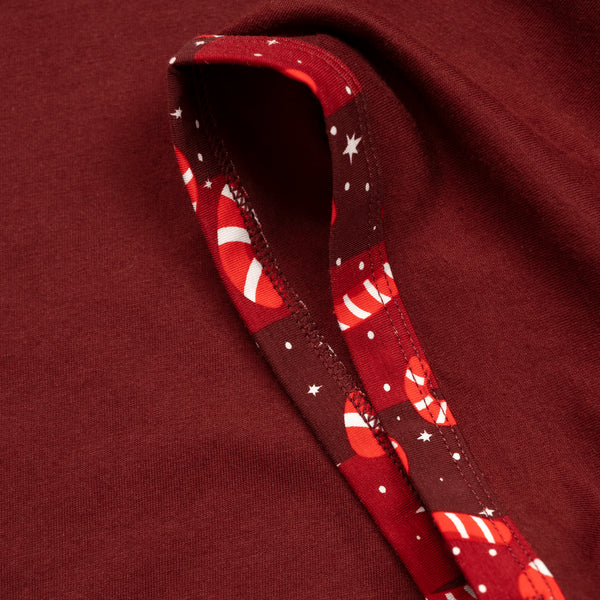 Candy Canes - Kids Short Pyjamas Set (T-Shirt & Shorts)