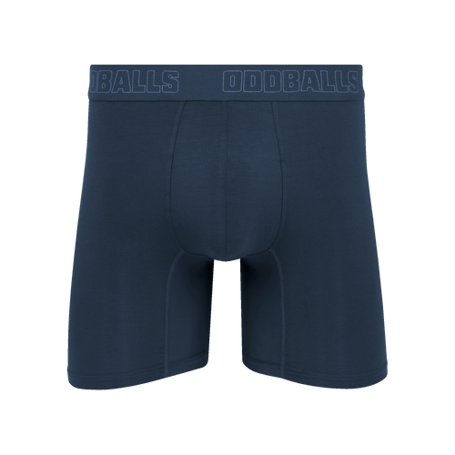 Core Blue - Mens Bamboo Boxer Shorts