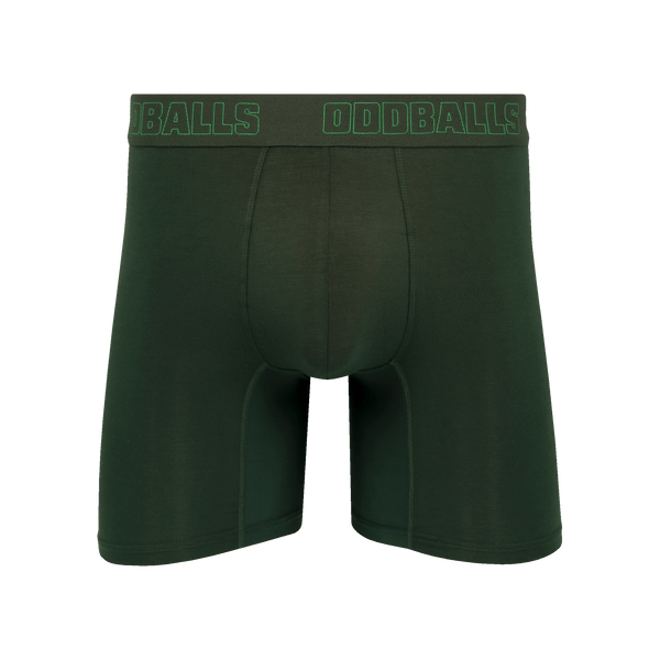 Core Green - Mens Bamboo Boxer Shorts