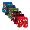 Christmas Carnage Bundle - Kids Cotton Boxer Shorts 6 Pack front