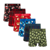 Christmas Carnage Bundle - Mens Cotton Boxer Shorts 6 Pack front